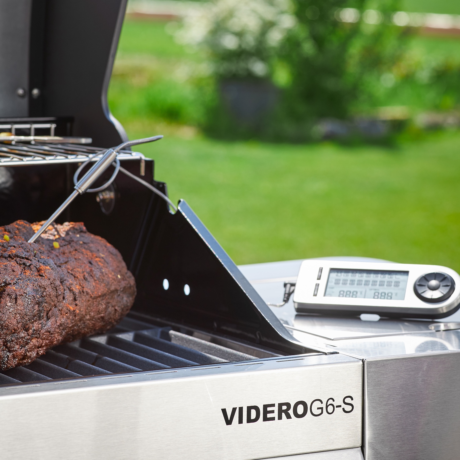 Rösle Barbecue-Kerntemperaturmesser Grillthermometer 250086