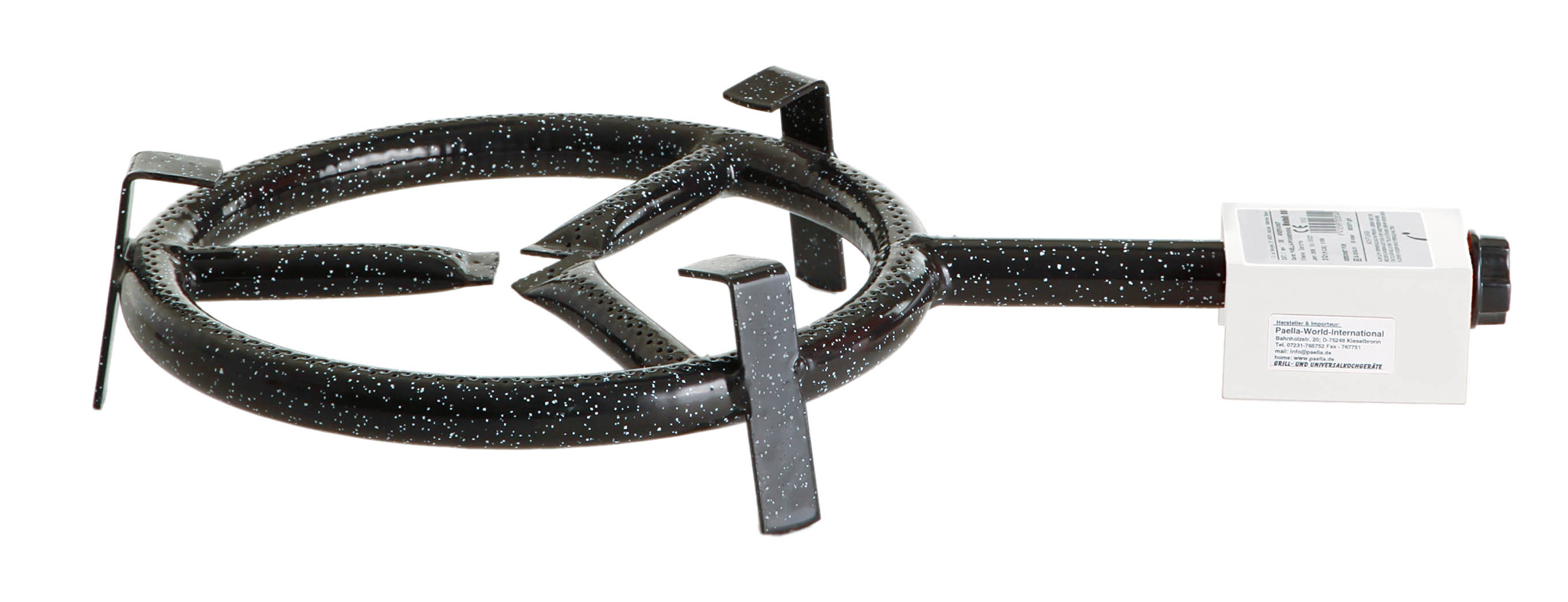 Paella World Paella-Brenner 1-Ring-Gasbrenner Ø 30 cm - 6,5 kW, 30 mbar