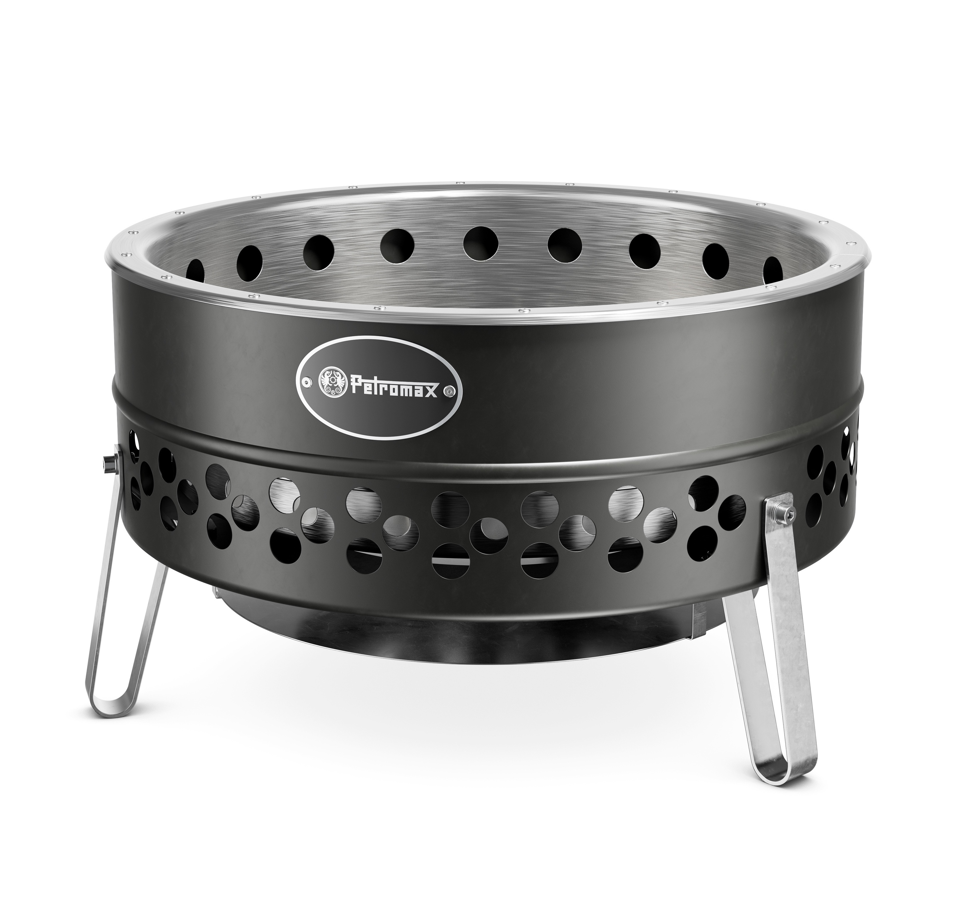 Petromax Feuerschale Tyropit Black Edition 35,5 x 62,3 x 62,3 cm TYROPIT-BLACK