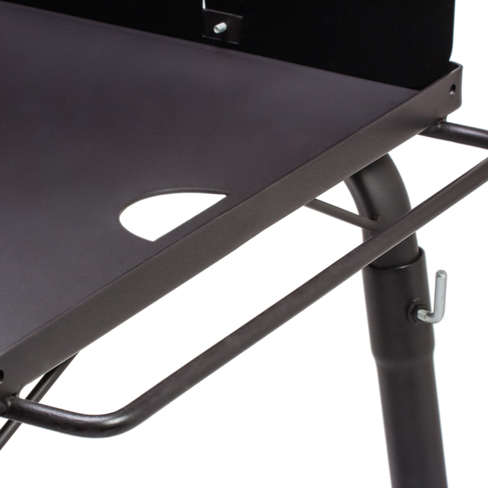 Petromax Feuertopf-Tisch fe45 Ablagemöglichkeit für Kochzubehör 58 x 116 x 68