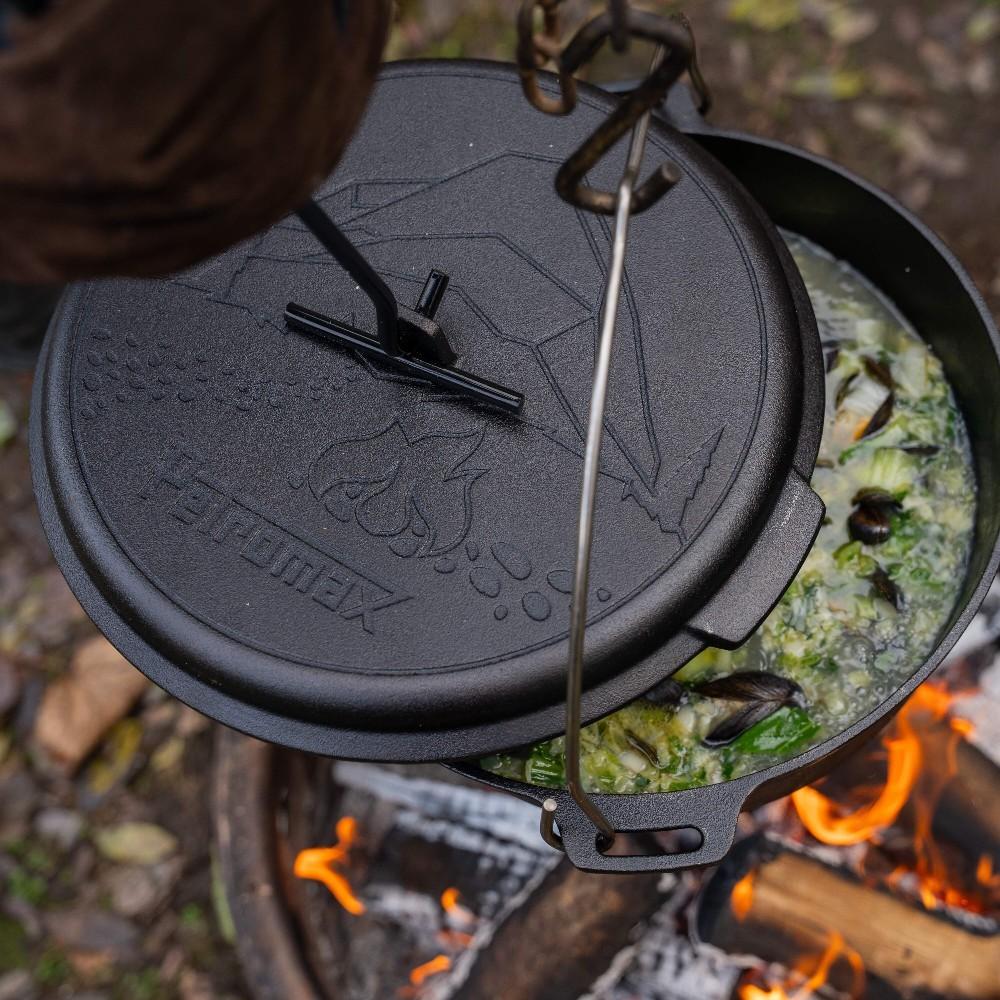 Petromax Feuertopf FT9 Essential ohne Füße 7,5 Liter Gusseisen Dutch Oven FT9-T-ESSENTIAL