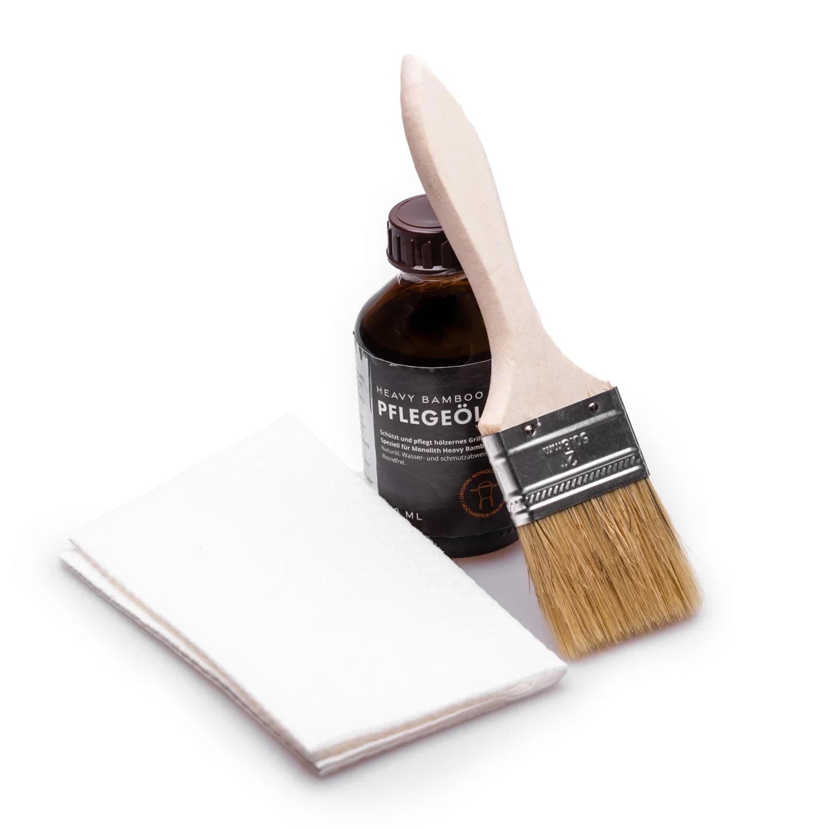 Monolith Heavy Bamboo Pflegeöl Set für Heavy Bamboo Seitentische HB-PS