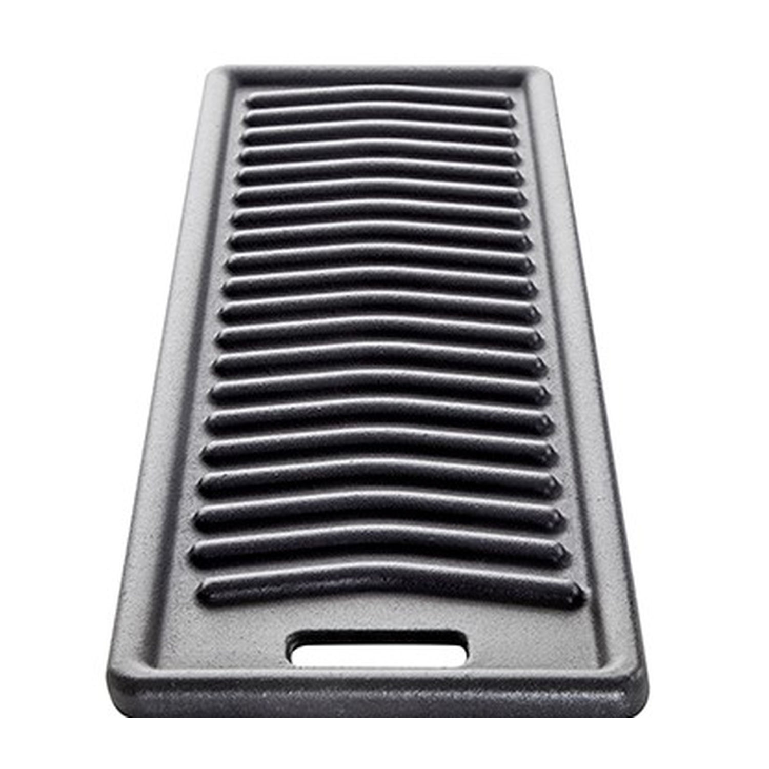 Allgrill Gussplatte für Gasgrill Chef S 15 x 46 cm Gusseisen Grillplatte