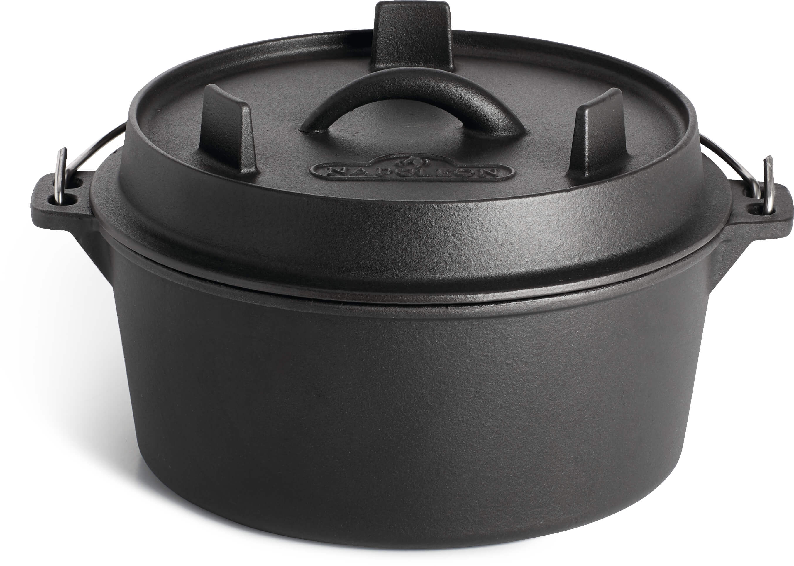Napoleon Gusseisen Dutch Oven mit Deckel Ø 24 cm 4,5 Liter 56062