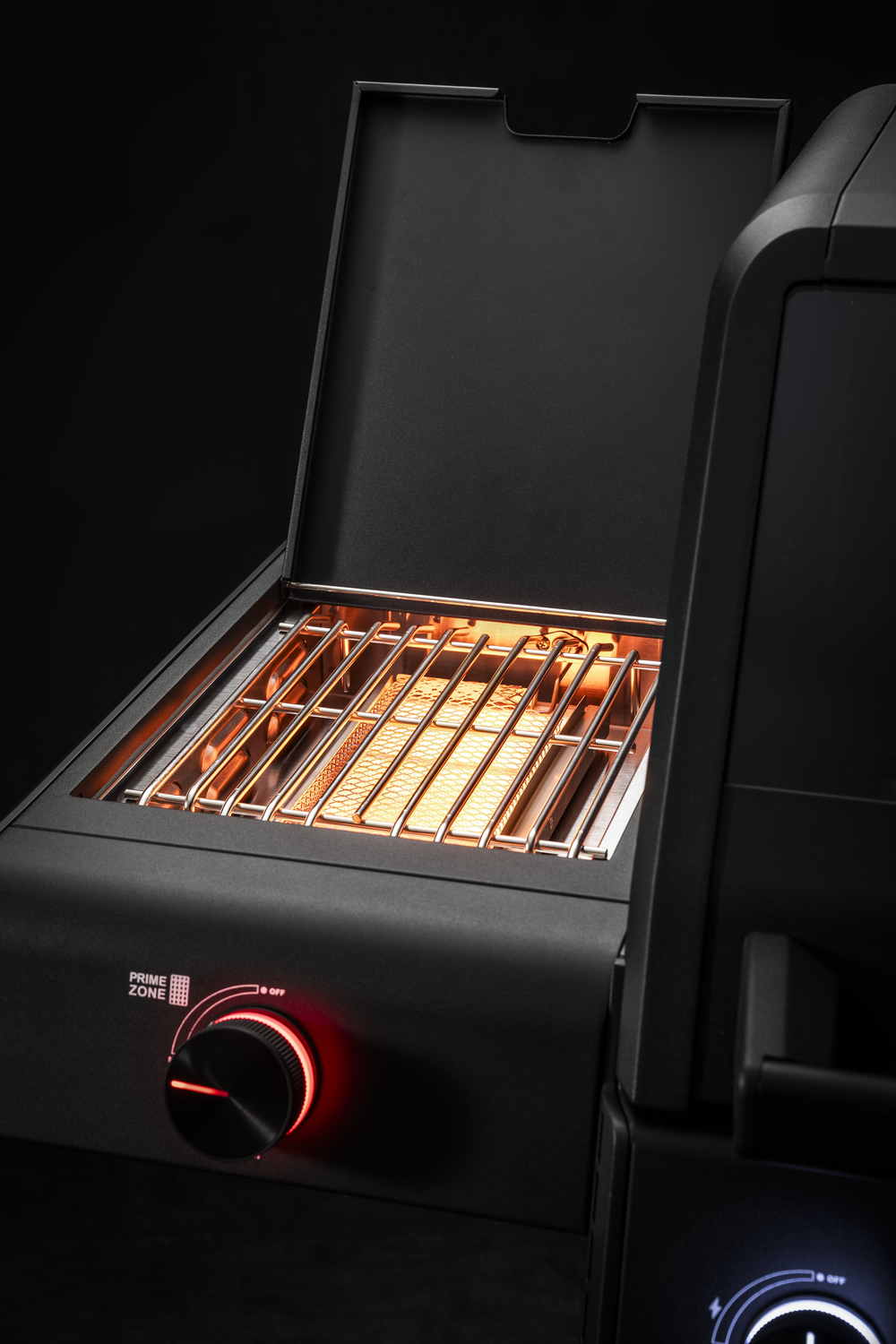 Rösle Gasgrill ALLFLAME Hero 6 Schwarz mit PRIMEZONE und Backburner 251054