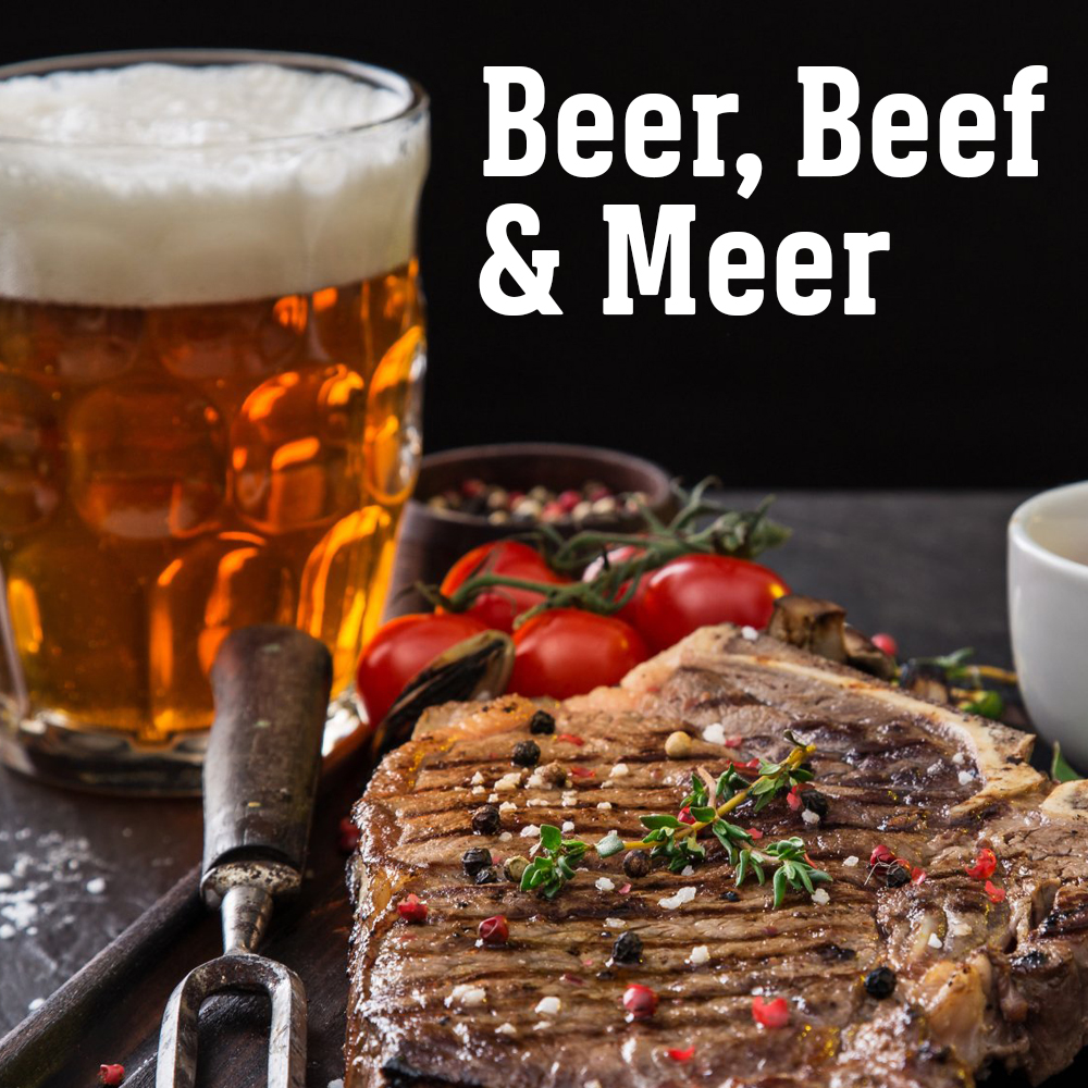 10.10.2026 Grillkurs Beer, Beef & Meer - Bier Tasting meets Grillkurs - Samstag - 4 bis 5 Std.