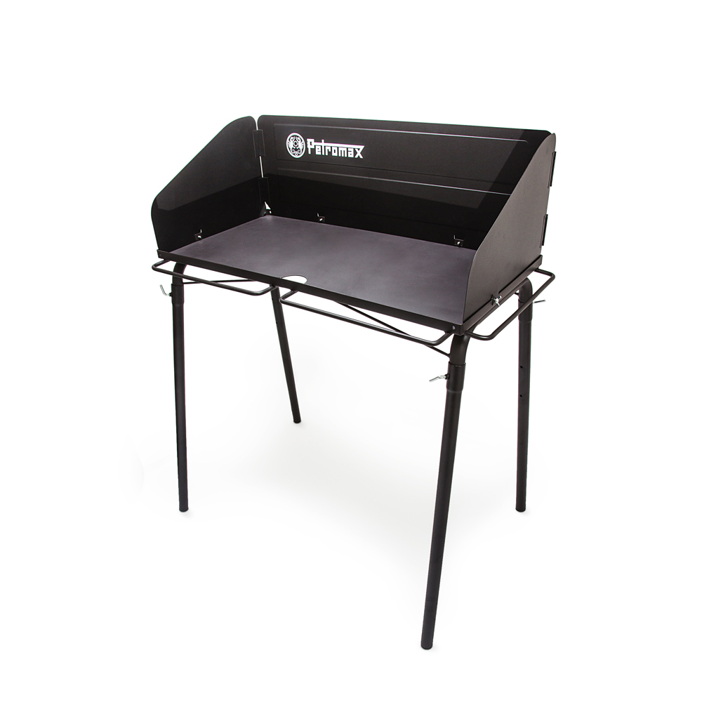 Petromax Feuertopf-Tisch fe90 Ablagemöglichkeit für Kochzubehör 103 x 116 x 68 cm