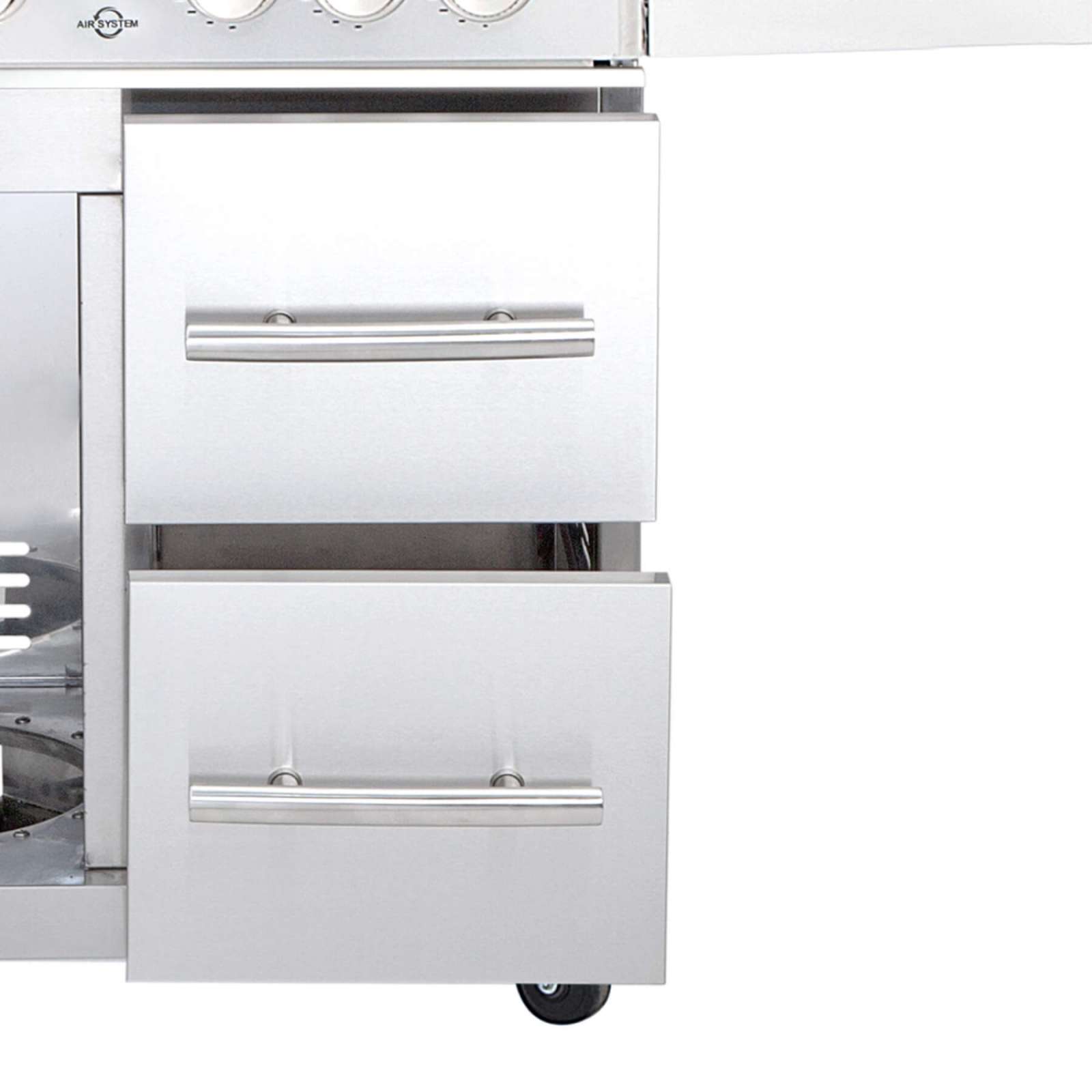 ALLGRILL Schubladen-System rechts für Gasgrill Modular CHEF XL Edelstahl (988)