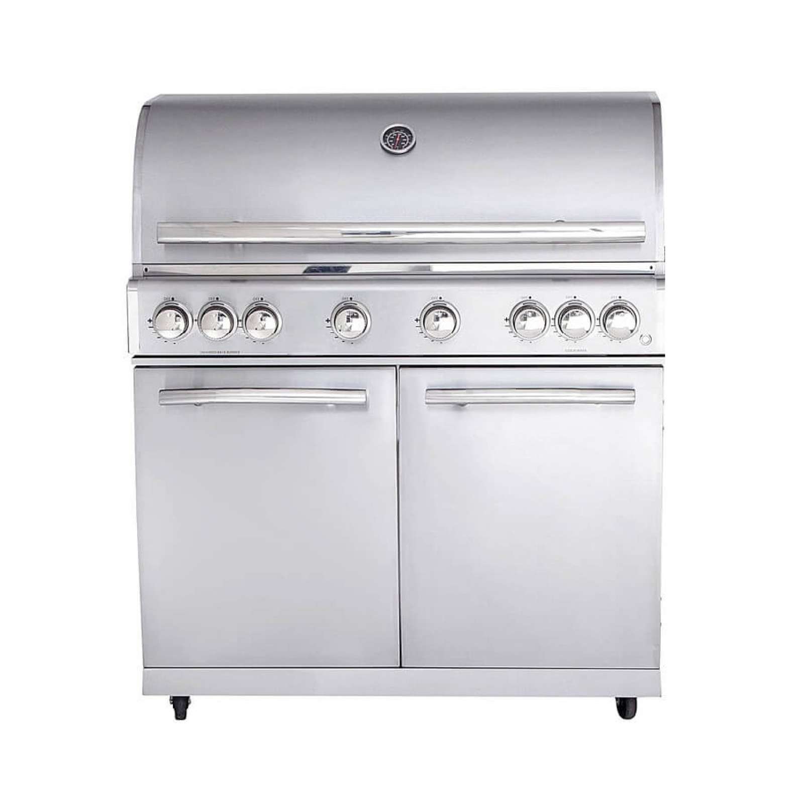 ALLGRILL Gasgrill CHEF XL Edelstahl Modular Grundmodell 6 Brenner, Backburner (500906)