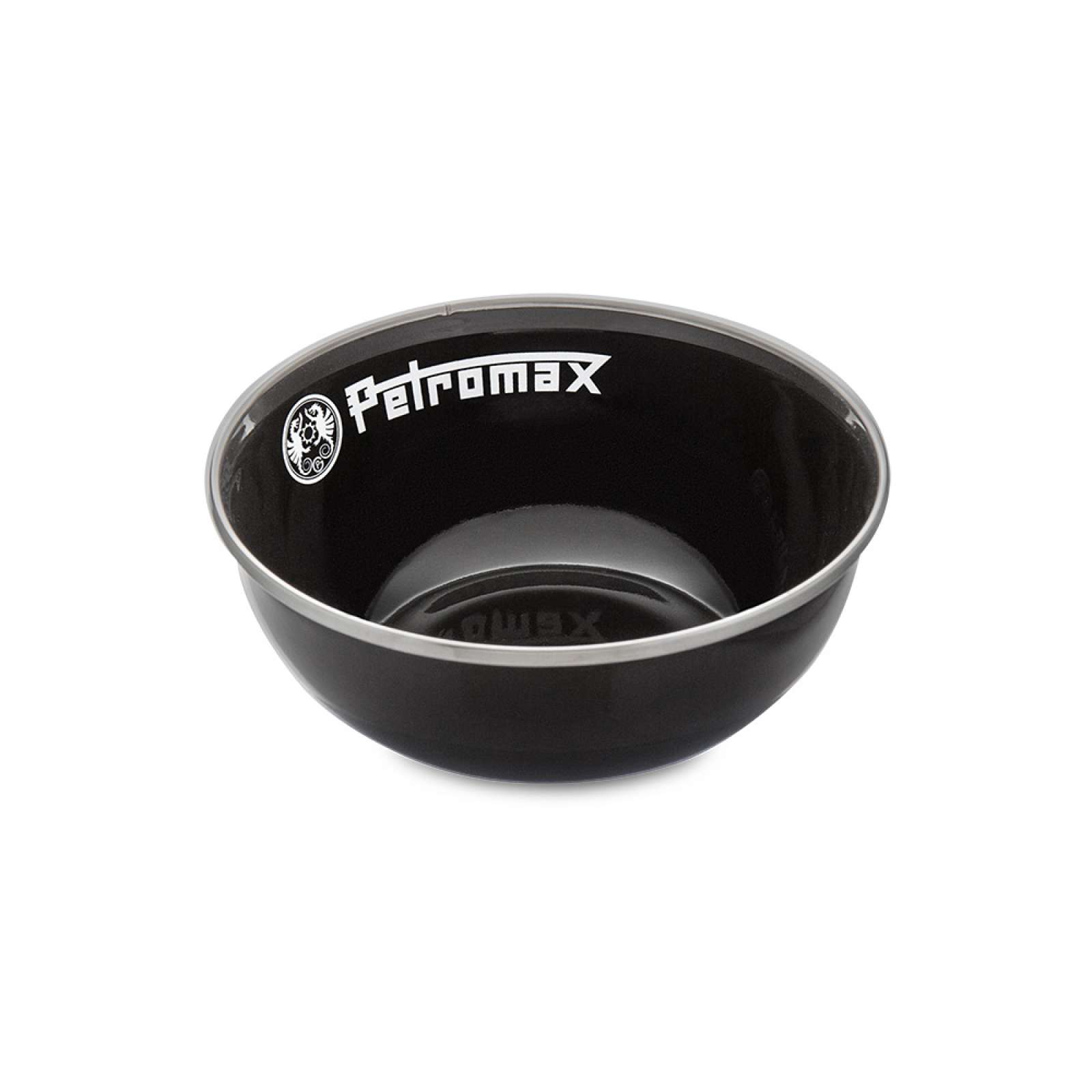 Petromax Emaille Schalen 2er Set schwarz 160 ml - Perfekt für Camping & Outdoor